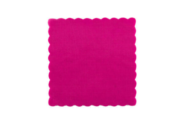 50 Veli di Fata – Tulle Organza Quadrato 24x24cm Fucsia