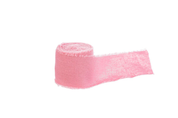 Nastro Cotone 2,5 Cm X 20 Mt Rosa Antico