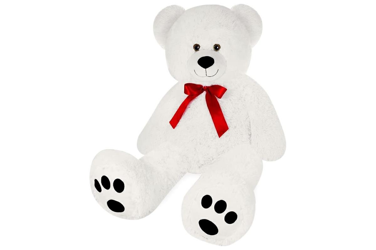 ORSACCHIOTTO PELUCHE COL.BIANCO 140 cm