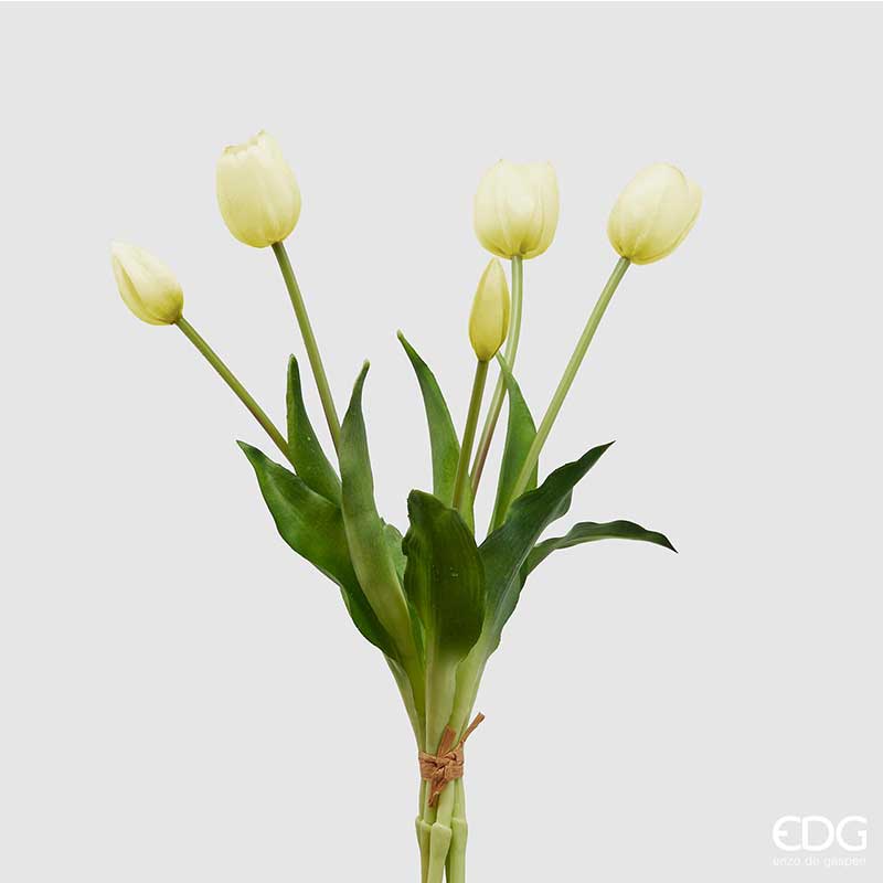 EDG Bouquet di 5 Tulipani – Bianco