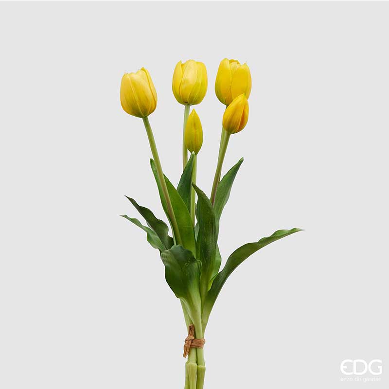 EDG Bouquet di 5 Tulipani – Giallo